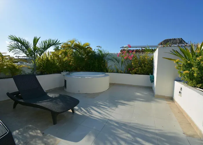 Peaceful Penthouse With Private Rooftop In Gated Community Apartamento Tulum